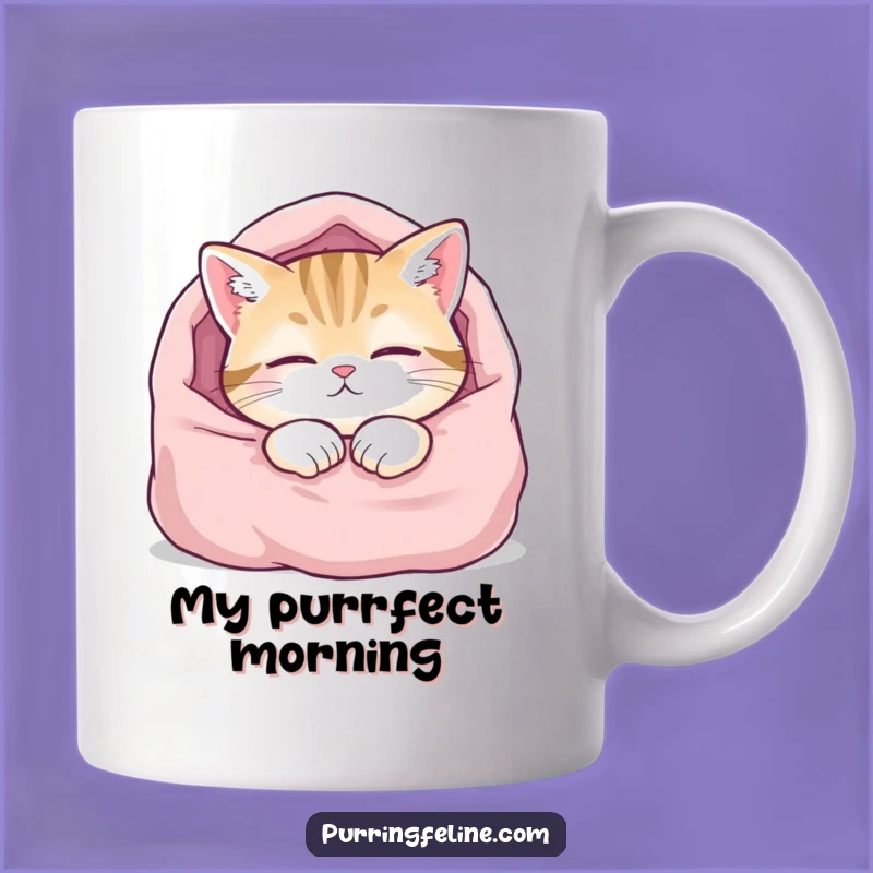 Funny Content Cat Mug: Cozy Naptime Humor for Devoted Cat Lovers, Perfect Gift