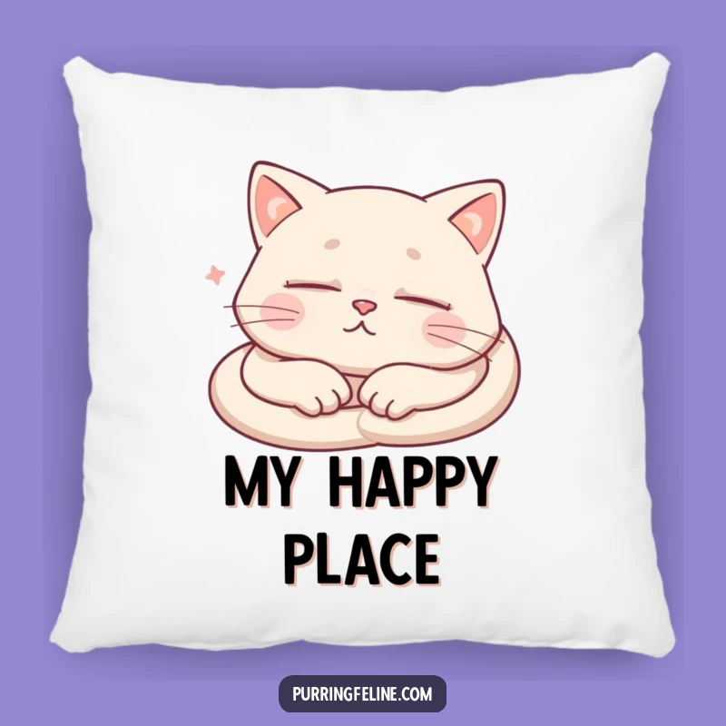 Funny Sleeping Cat Pillow - Cozy Comfort with Hilarious Dreams