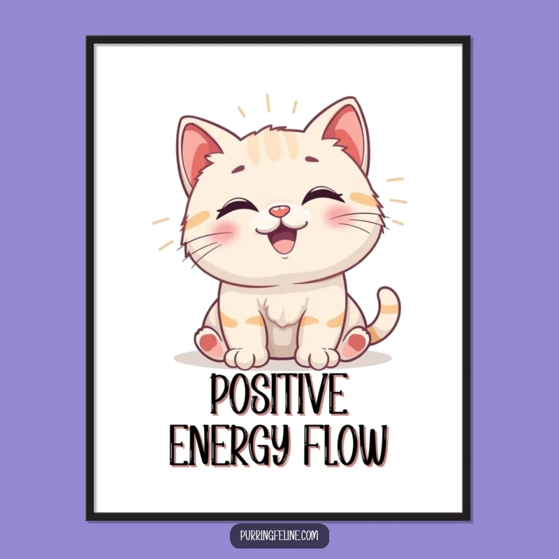 Funny Happy Cat Cub Vibrations Digital Art - Instant Humorous Cheer