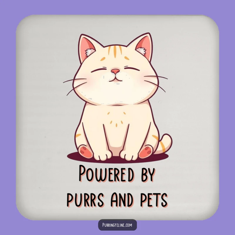 Funny Purring Cat Coasters: Protect Your Surfaces with Style!