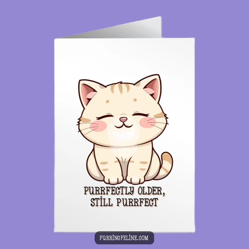 Free Printable Cat Birthday Card: Funny Downloadable Gift for Cat Lovers