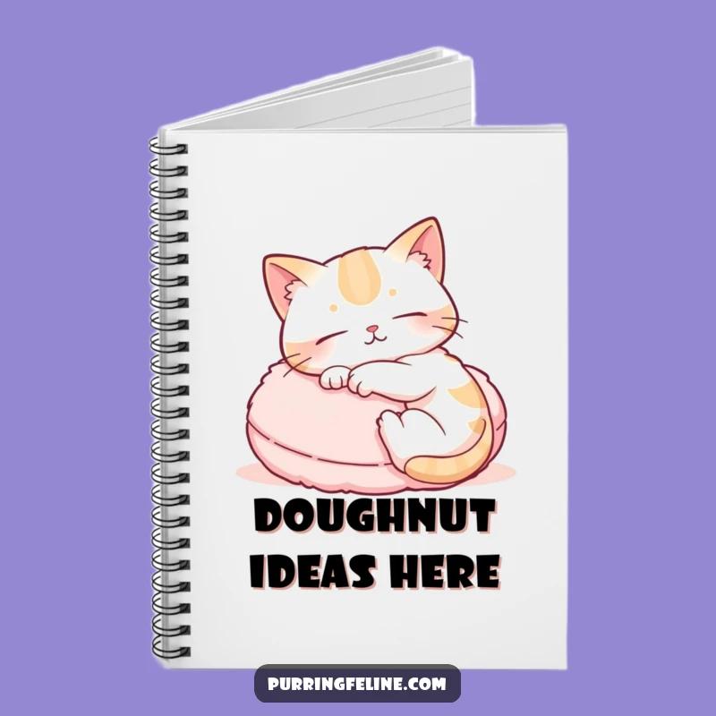 Funny Notebook: Cat Kneading Design for Notes, Creative Gift