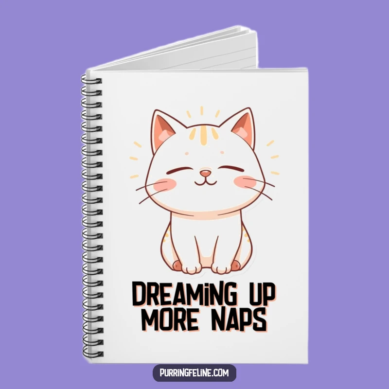 Funny Cat Thoughts Notebook: Jot Down Happy Ideas, Perfect Funny Gift for Writers