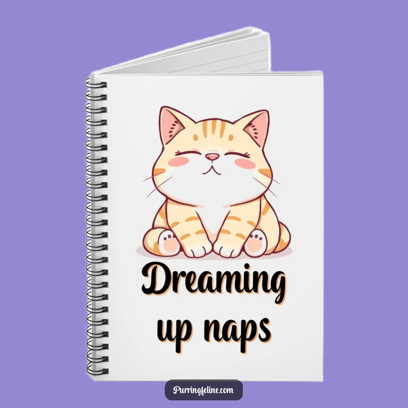 Funny Cat Notebook: Jot Down Ideas with the Contented Rumble, Hilarious Journal for Pet Owners