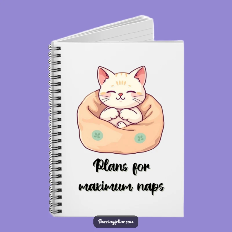 Funny Cozy Cat Journal: Jot Down Relaxing Thoughts, Perfect Funny Gift for Writers